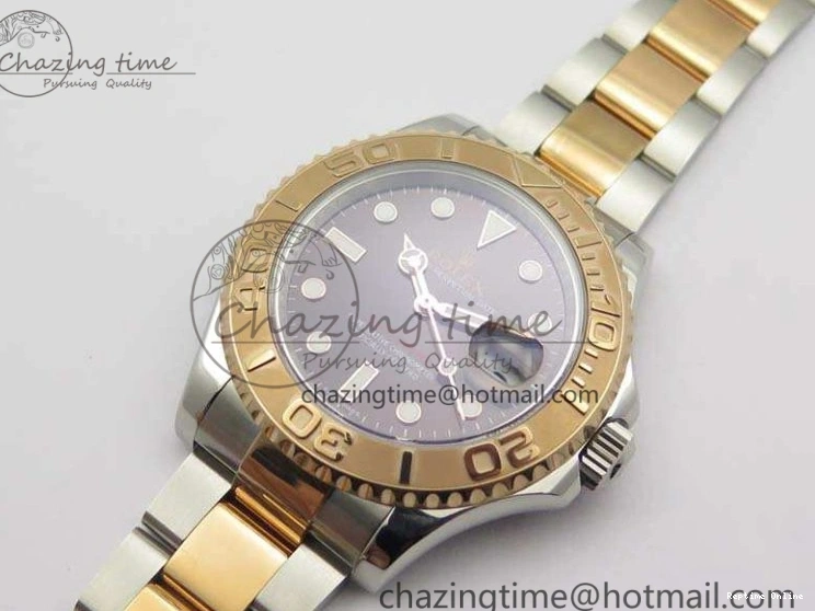 0223 Yacht-Master 116621 ARF 1:1 Best Edition Brown Dial On SS RG Bracelet A Affordable 3547